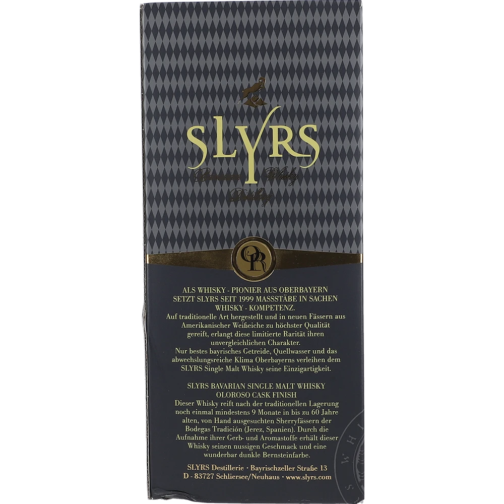 SLYRS Single Malt Oloroso Cask Finish 46% 0,7L FL
