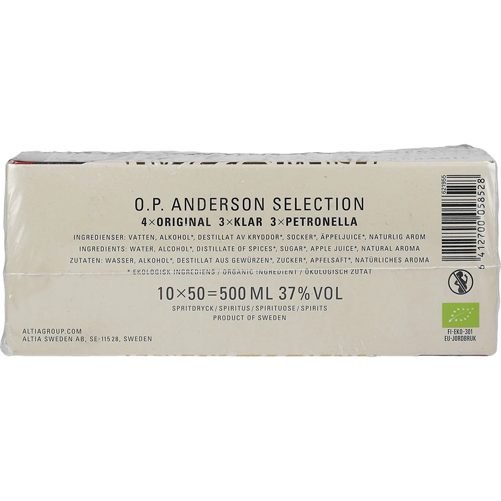 O.P. Anderson Selection 37 % 10X0,05L P