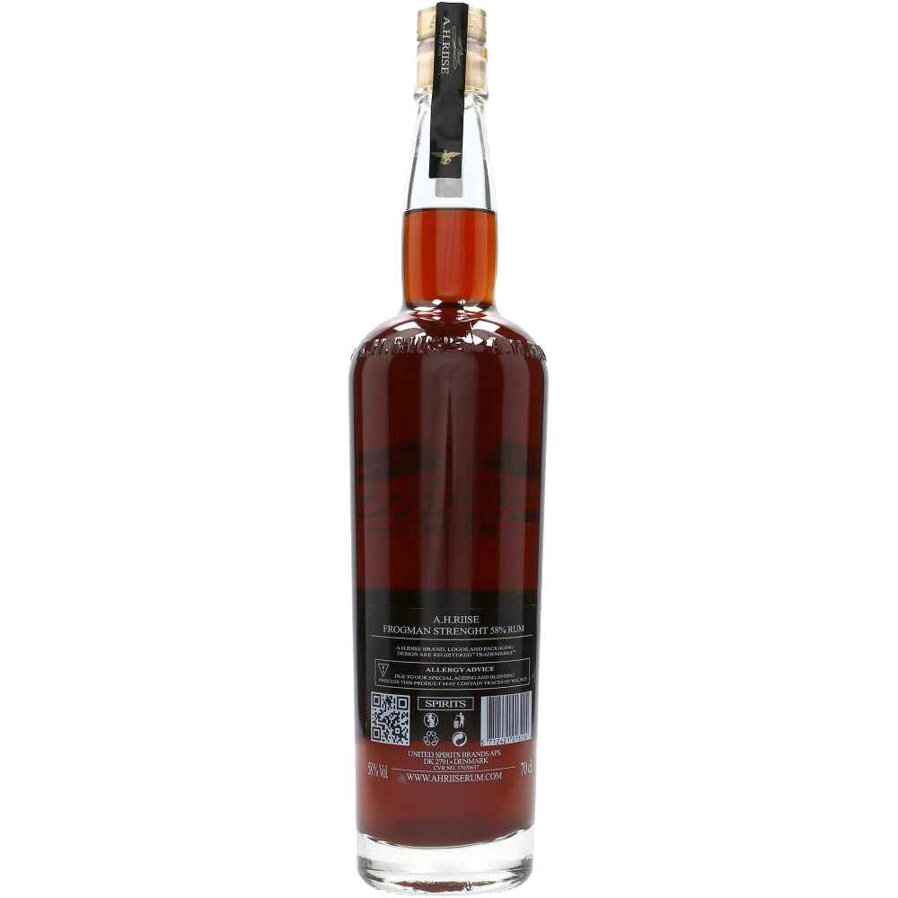 A.H. Riise Royal Danish Navy Rum Frogman 58 % 0,7L FL