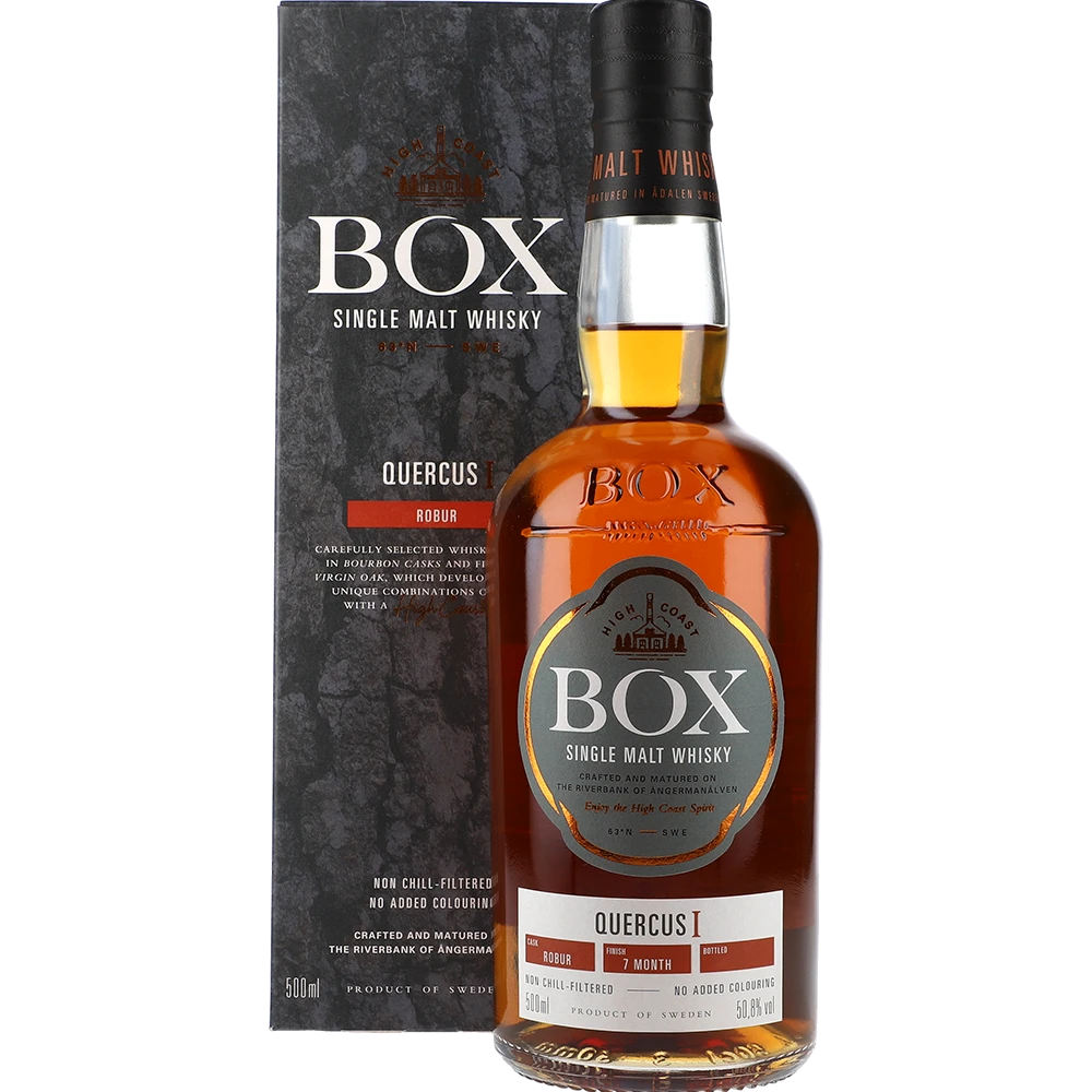 Box Whisky Quercus Robur 0,5L FL