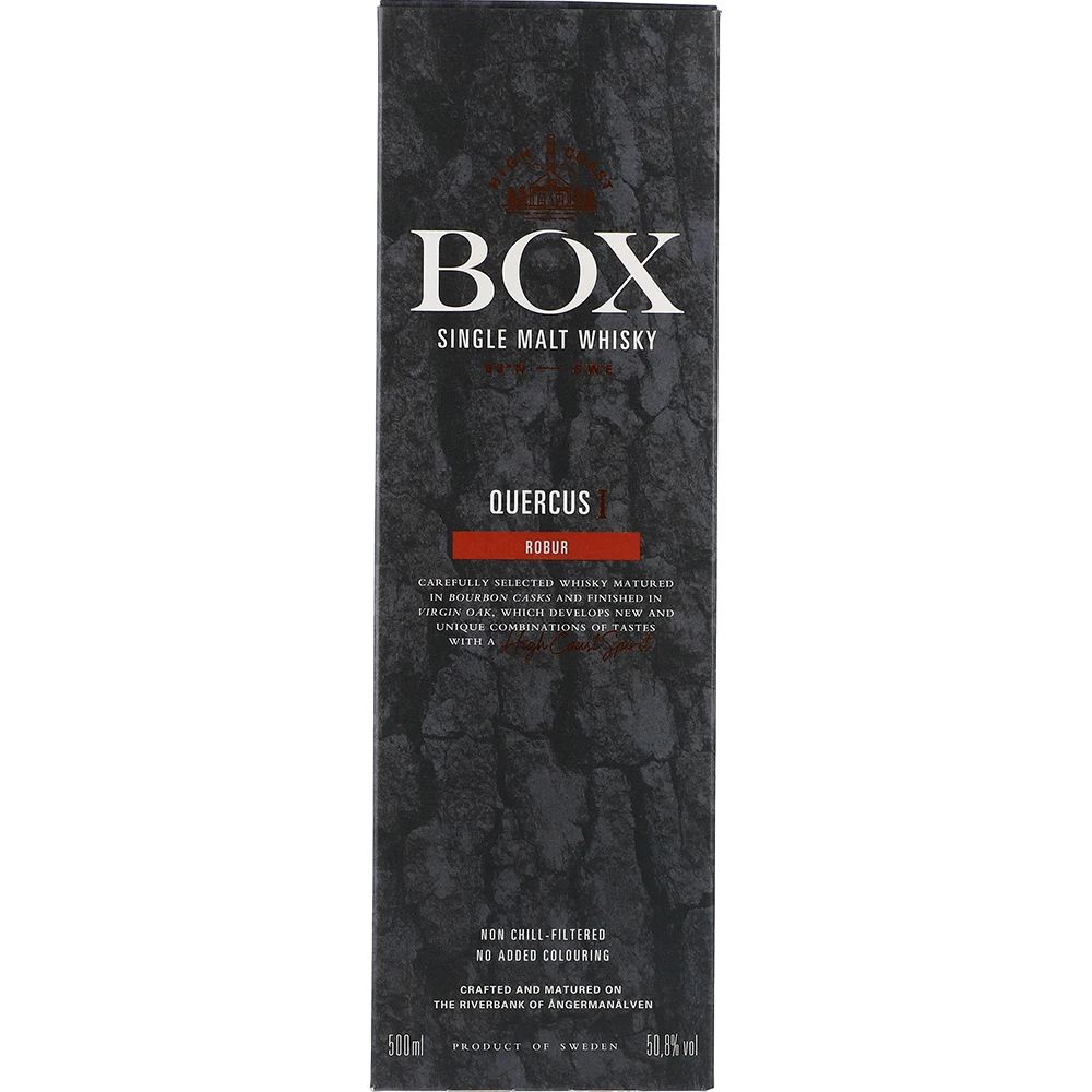 Box Whisky Quercus Robur 0,5L FL