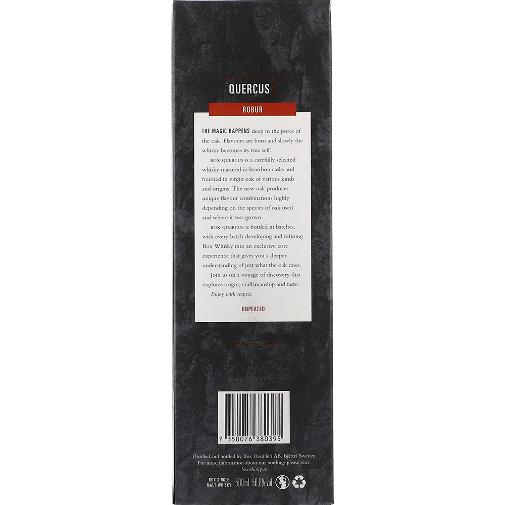 Box Whisky Quercus Robur 0,5L FL