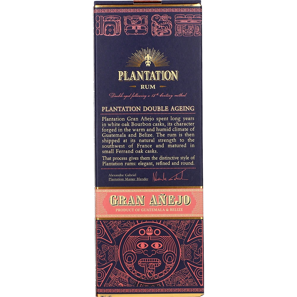 Plantation Gran Anejo Guatemala & Belize 42% 0,7L FL
