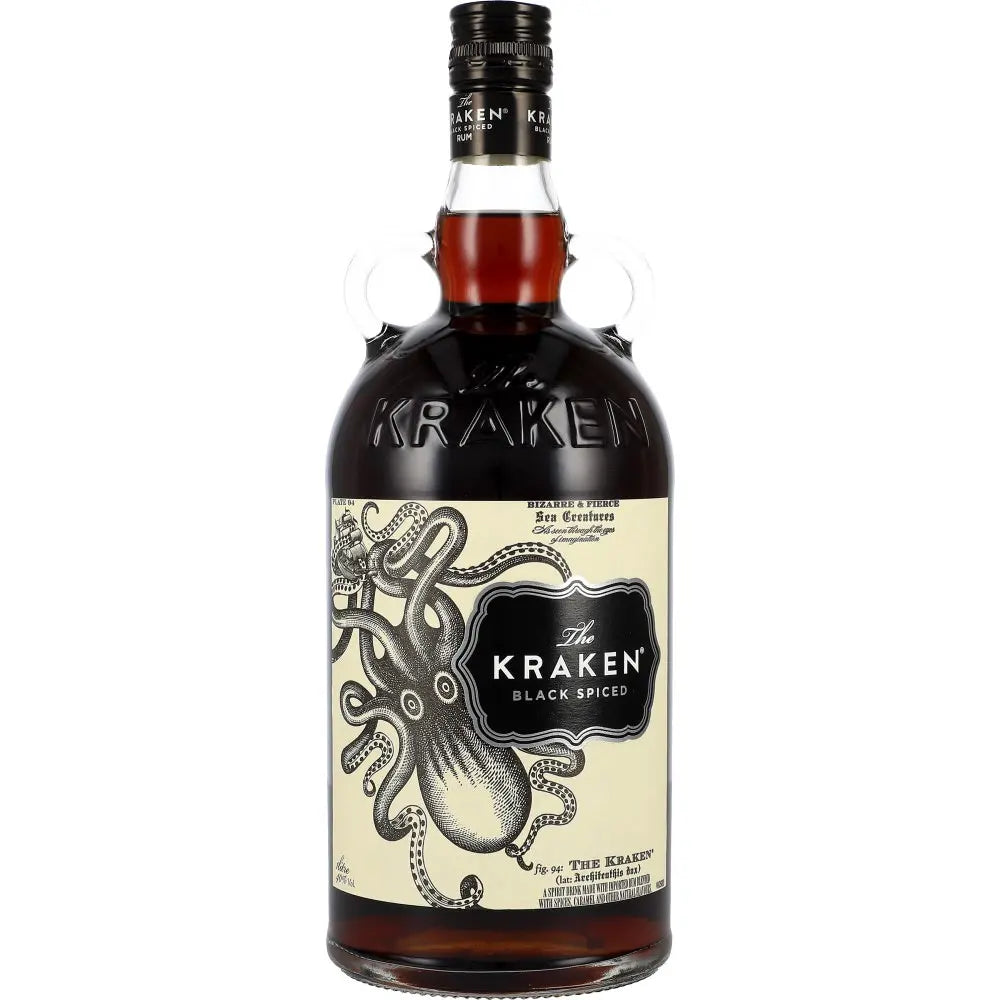 The Kraken Black Spiced Rum 40% 1 ltr. - AllSpirits