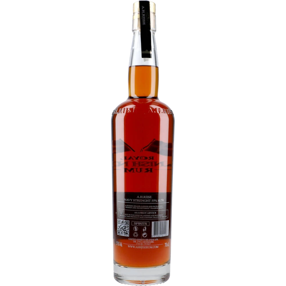 A.H. Riise Royal Danish Navy Strength Rum 55 % 0,7L FL