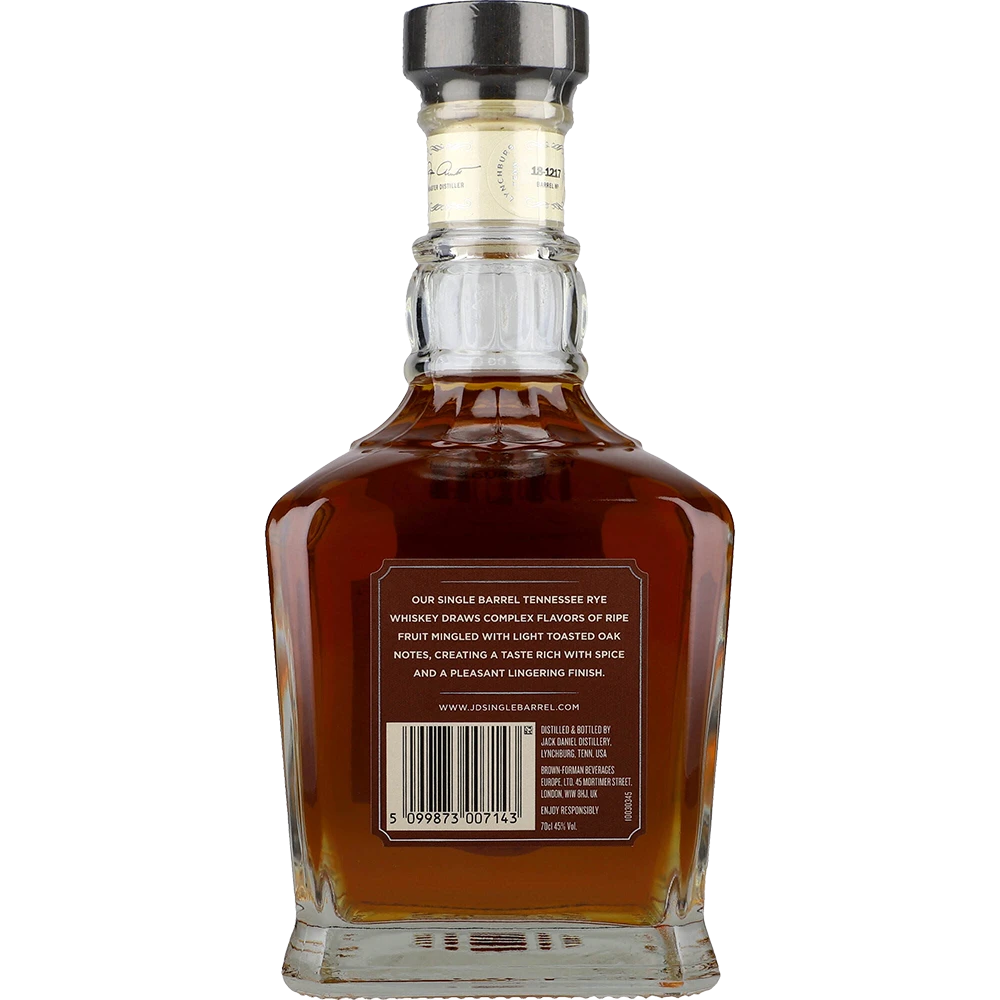 Jack Daniel's Single Barrel Rye 45 % 0,7L FL
