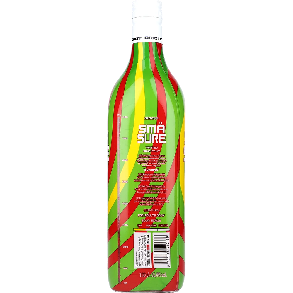Små Sure Twisted Sour Fruit 16.4 % 1L FL