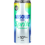 Absolut Sprite Zero Sugar 10% 0,33L DS zzgl. DPG Pfand