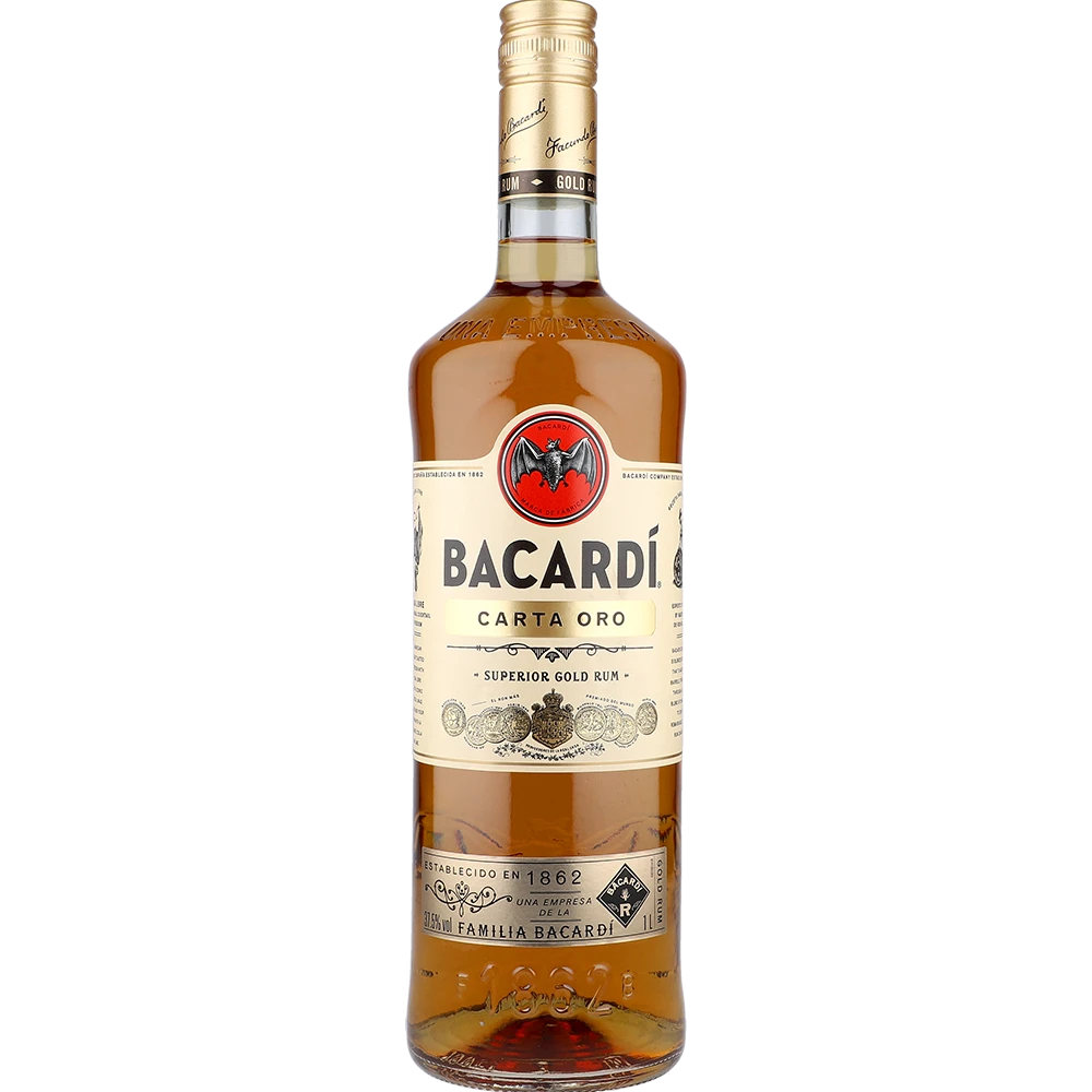 Bacardi Carta Oro 37.5 % 1L FL
