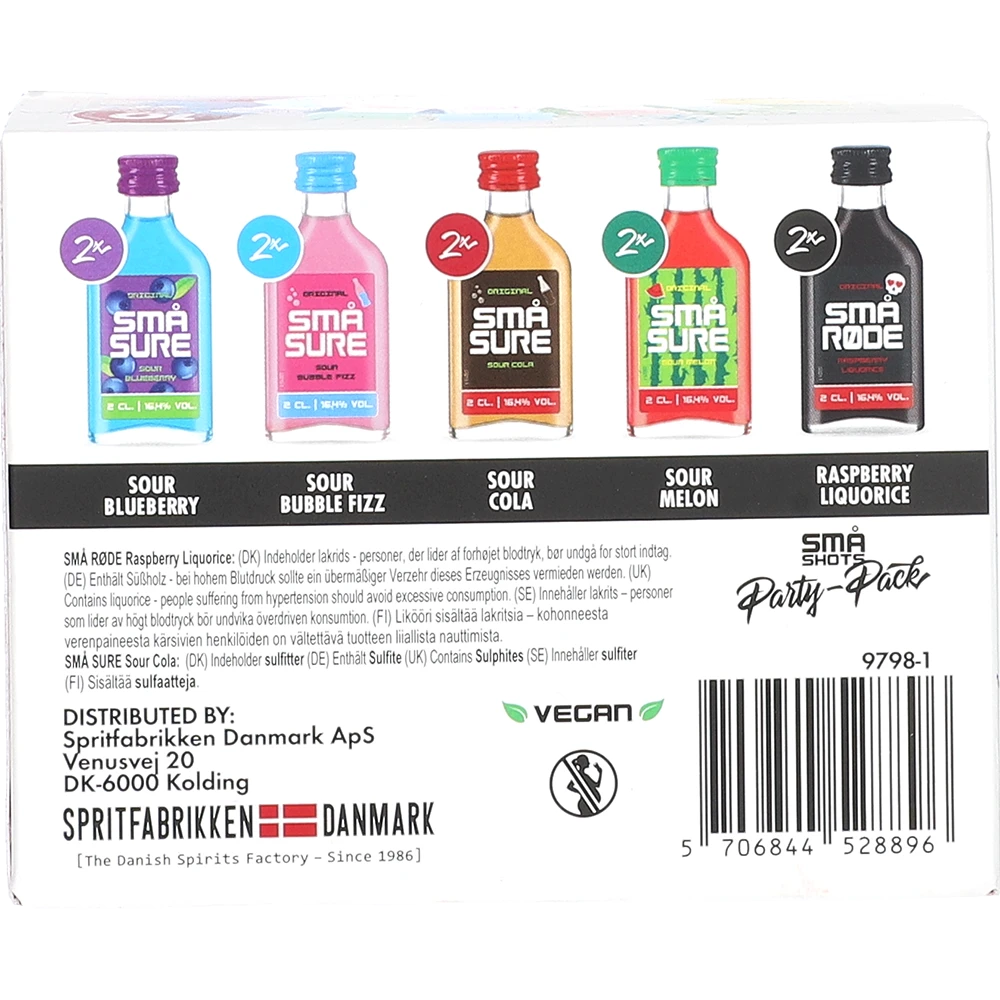 Små Shots Mix 16.4 % 10X0,02L P