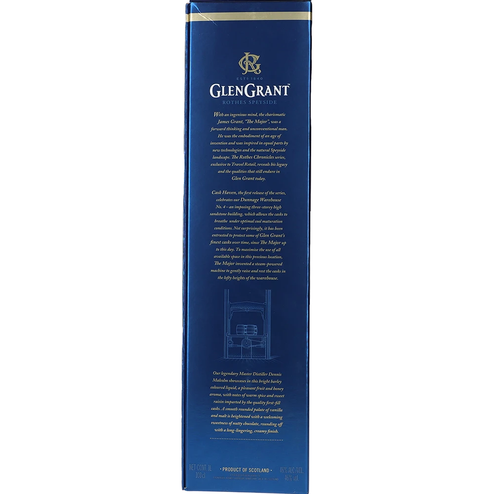 Glen Grant Cask Haven 46% 1L FL