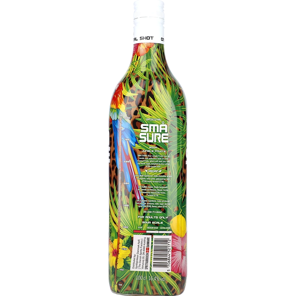 Små Sure Sour Jungle Fruits 16.4 % 1L FL