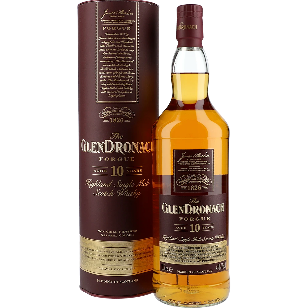 Glendronach The Forgue 10y 43 % 1L FL