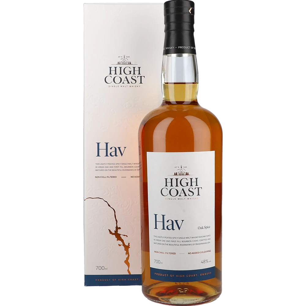 Box Whisky High Coast HAV Oak Spice 48 % 0,7L FL