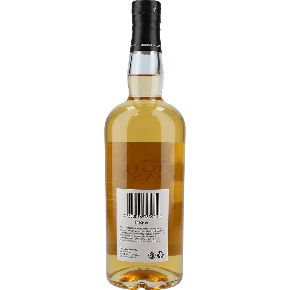 Box Whisky High Coast TIMMER Peat Smoke 48 % 0,7L FL