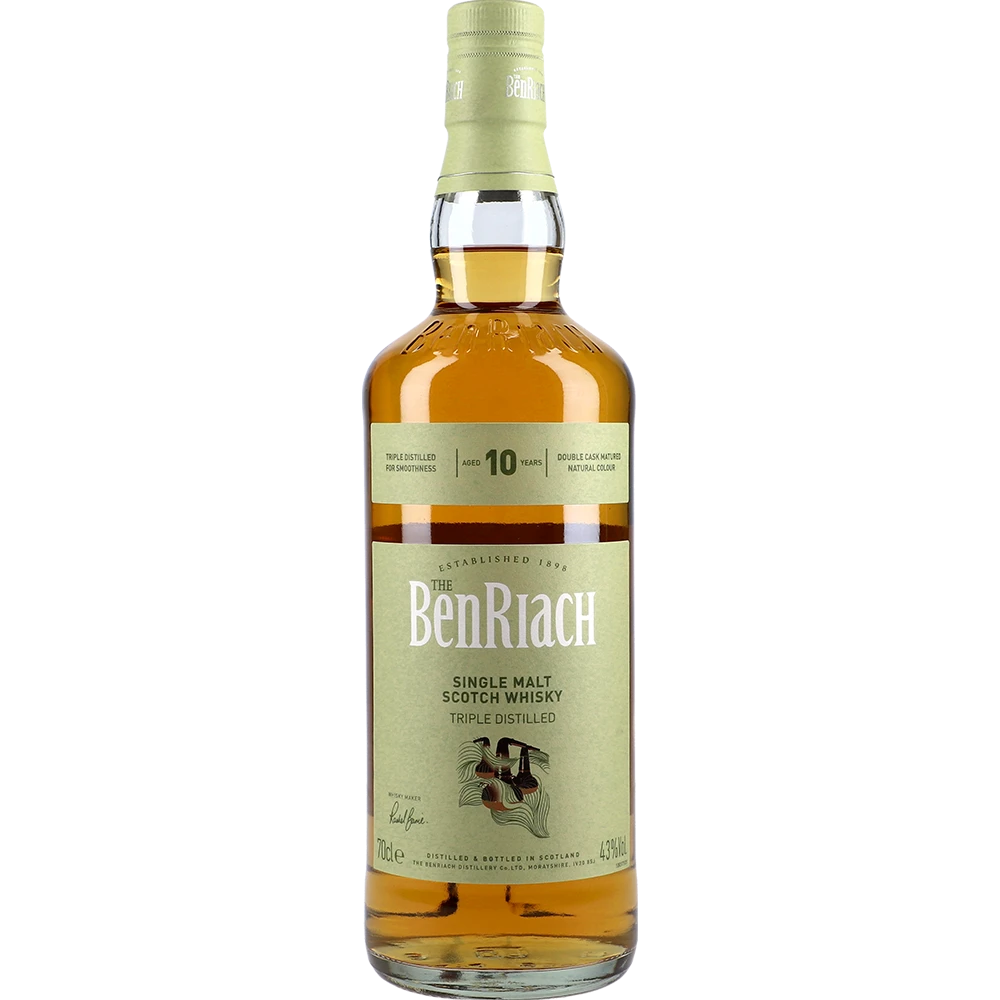 The Benriach Triple Distilled 10y 43% 0,7L FL