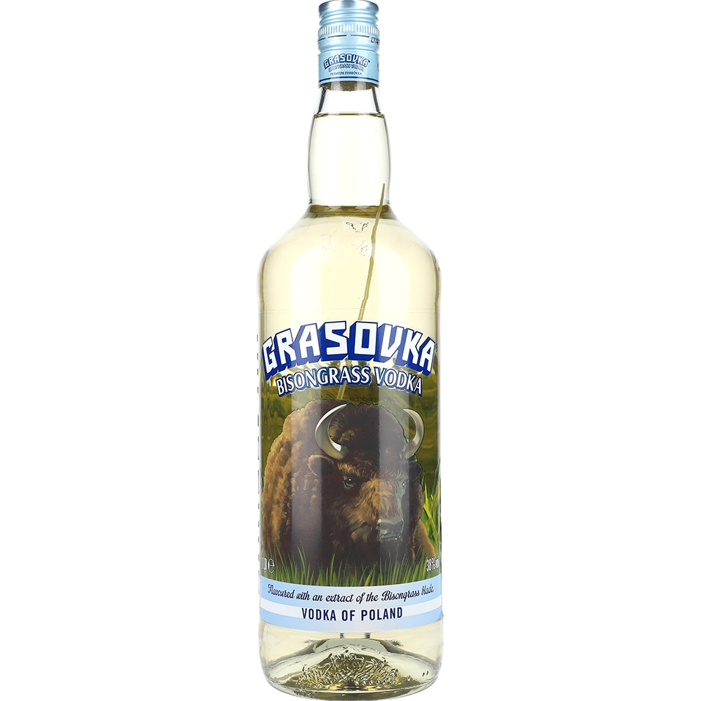 Grasovka Bisongrass Vodka 38 % 1L FL