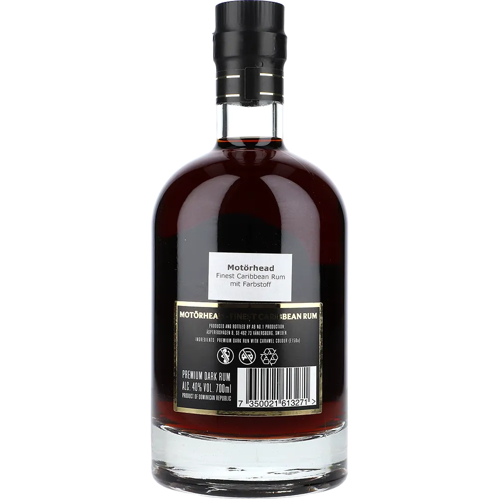 Motörhead Premium Dark Rum 40 % 0,7L FL