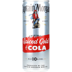 Captain Morgan Premix Spiced Gold & Cola 10% 0,25L DS zzgl. DPG Pfand
