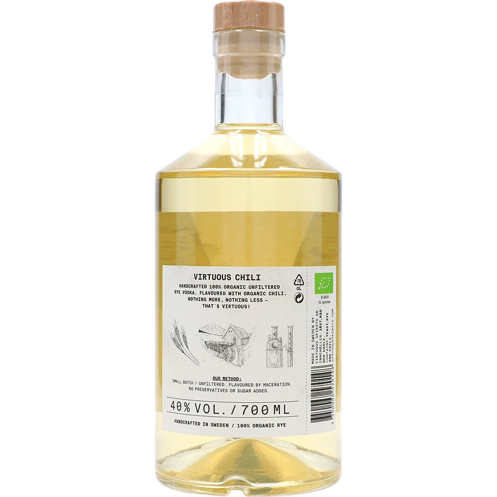 Virtuous by Nature Chili Vodka 40% 0,7L FL