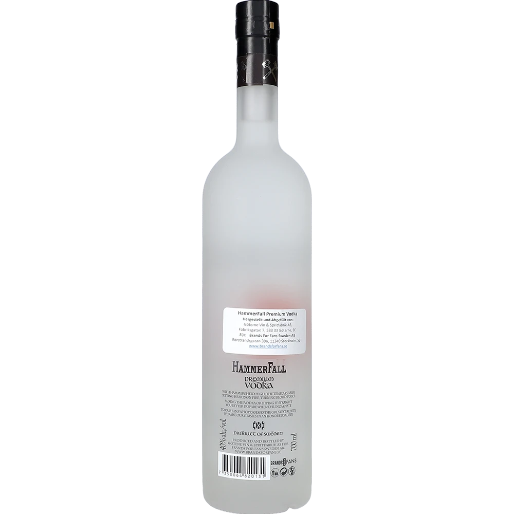 Hammerfall Premium Vodka 40 % 0,7 L