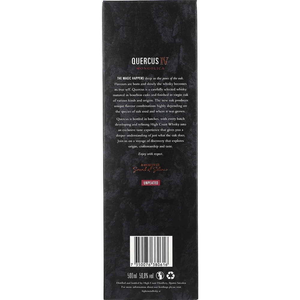 High Coast Box Quercus IV Mongolica 50.8 % 0,5L FL