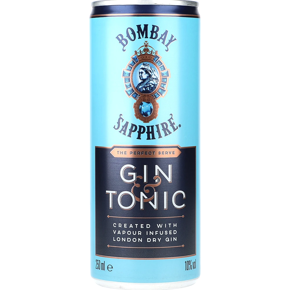 Bombay Sapphire Gin & Tonic 10% 0,25L DS zzgl. DPG Pfand
