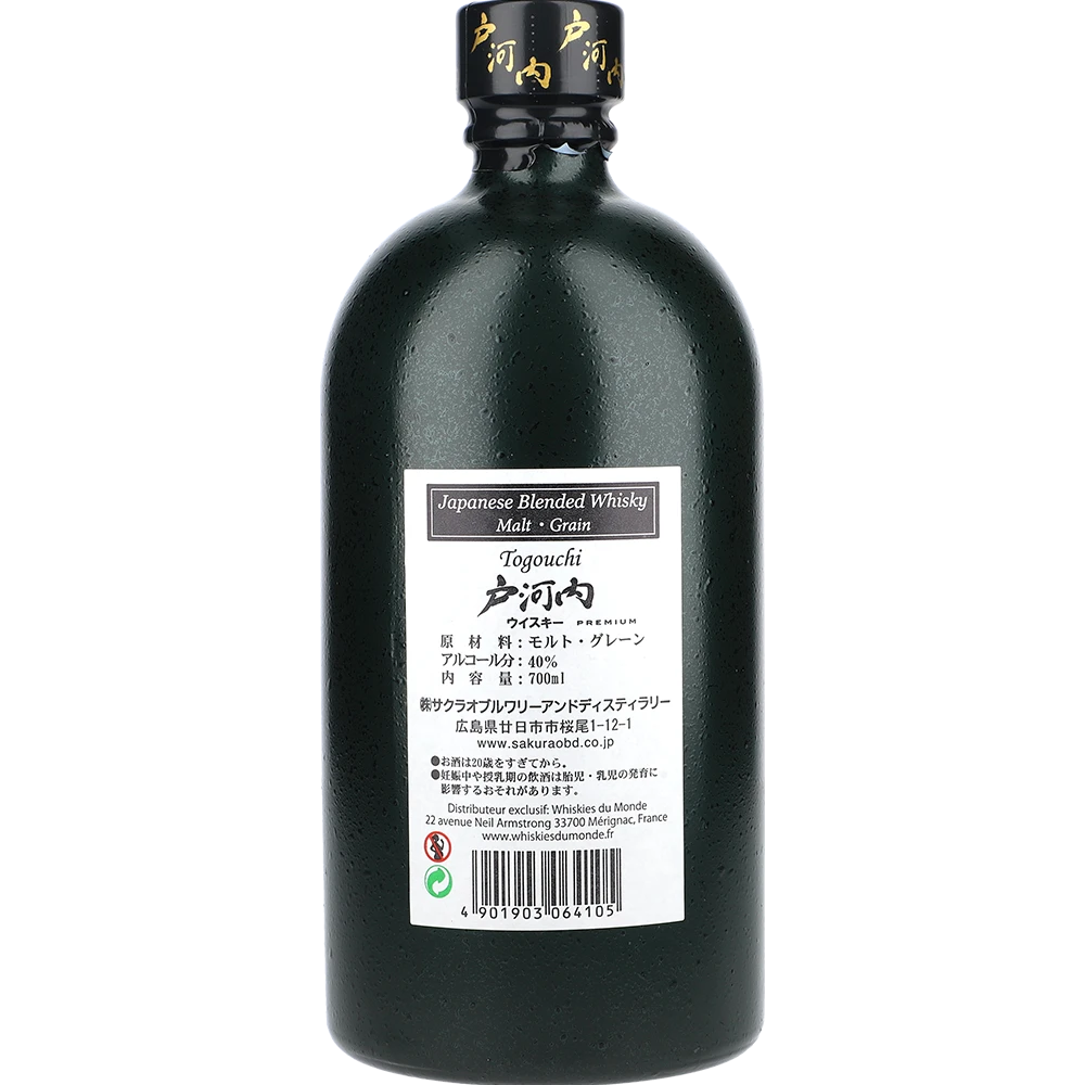Togouchi Premium Japanese Blended Whisky 40 % 0,7L FL