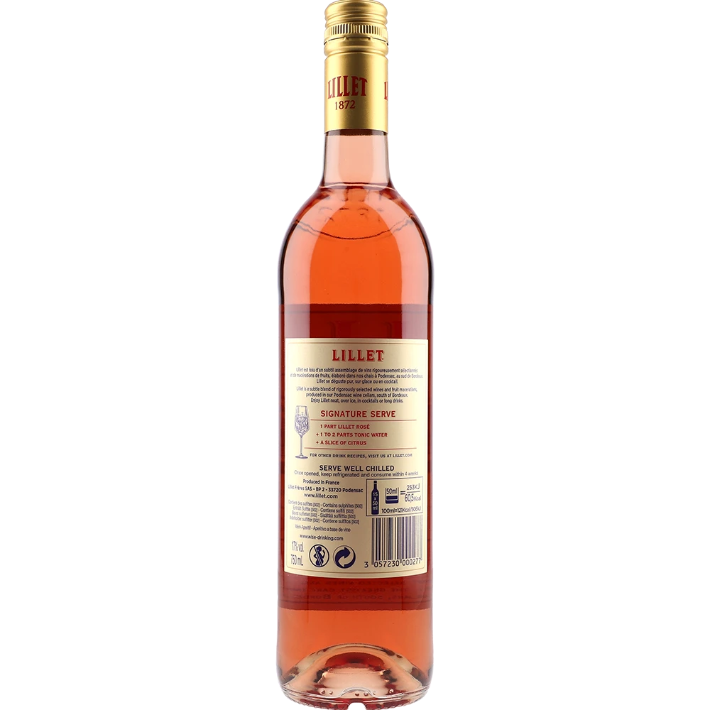 Lillet Rose 17 % 0,75L FL