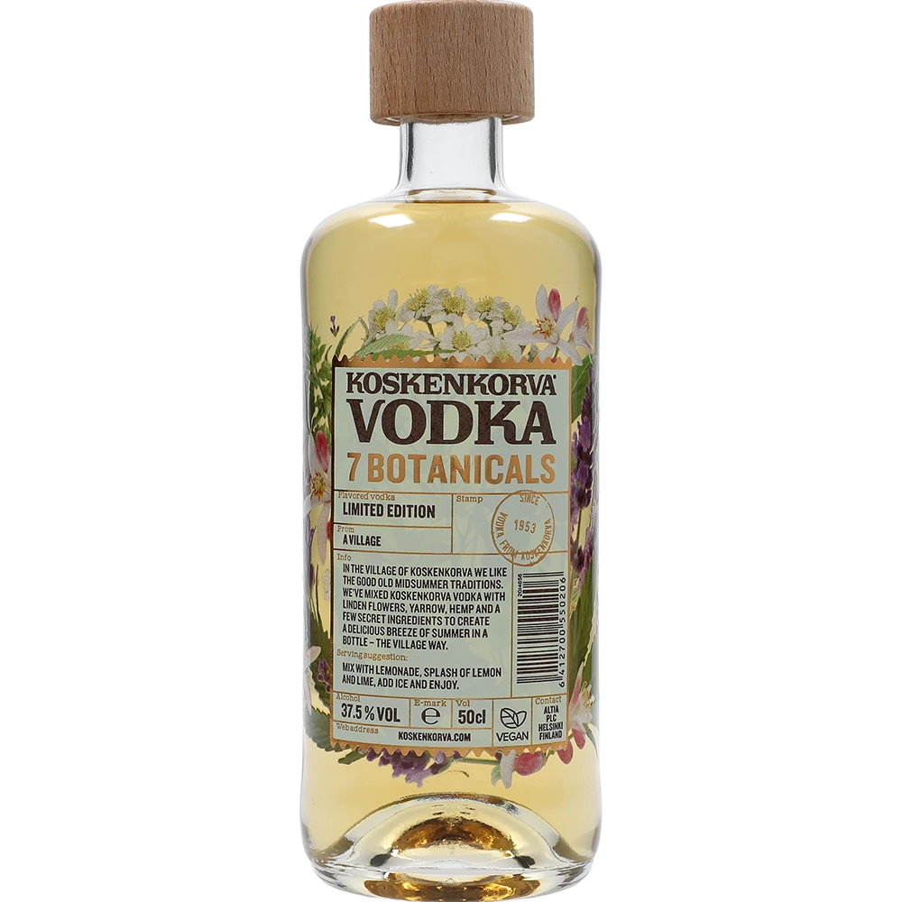 Koskenkorva 7 Botanicals 37,5 % 0,5L FL