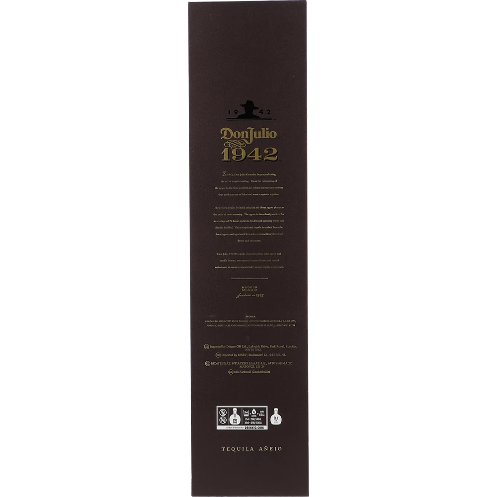 Don Julio 1942 38% 0,7L FL