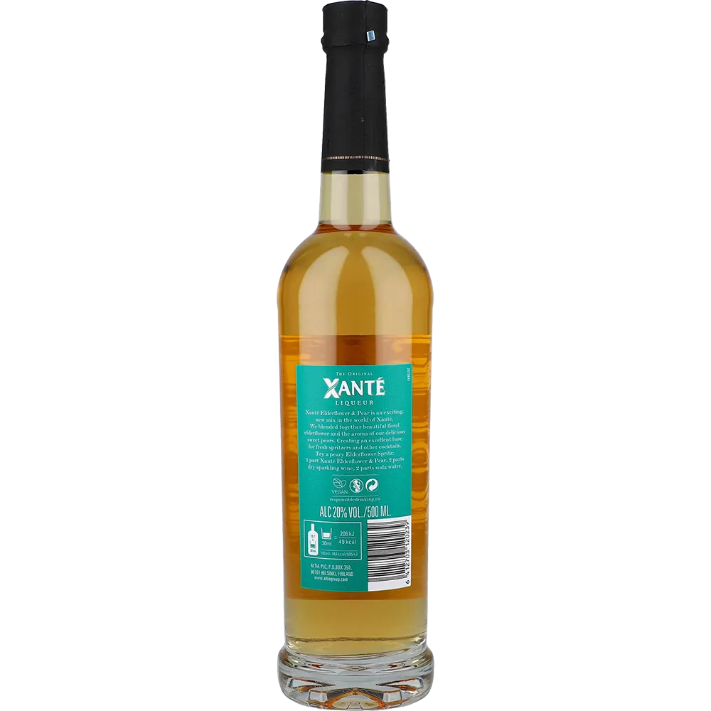Xanté Elderflower & Pear 20% 0,5 ltr. - AllSpirits