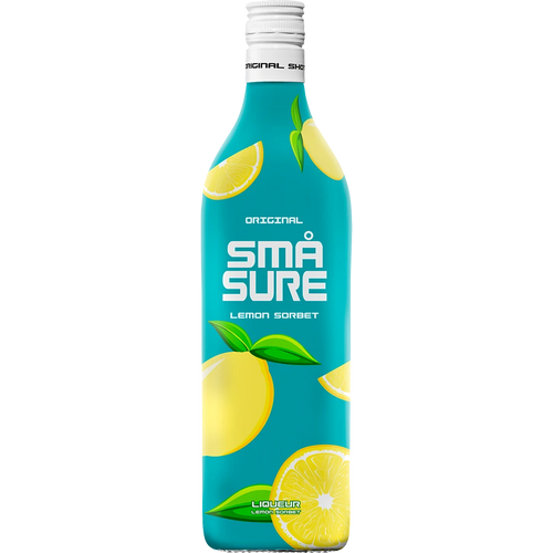 Smĺ Sure Lemon Sorbet 16,4% 1 ltr. - AllSpirits
