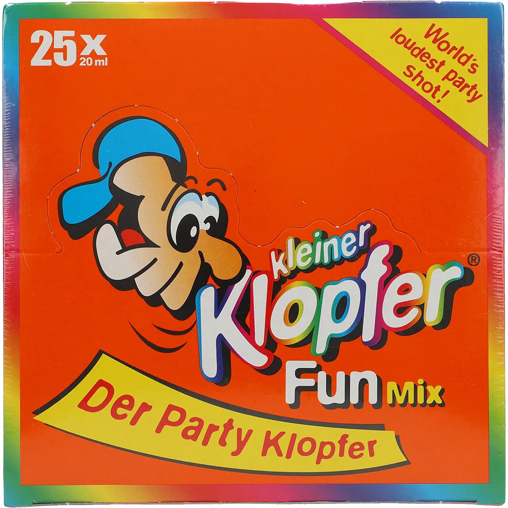 Kleiner Klopfer Fun Mix 25x 0,02 ltr. 15-17% - AllSpirits