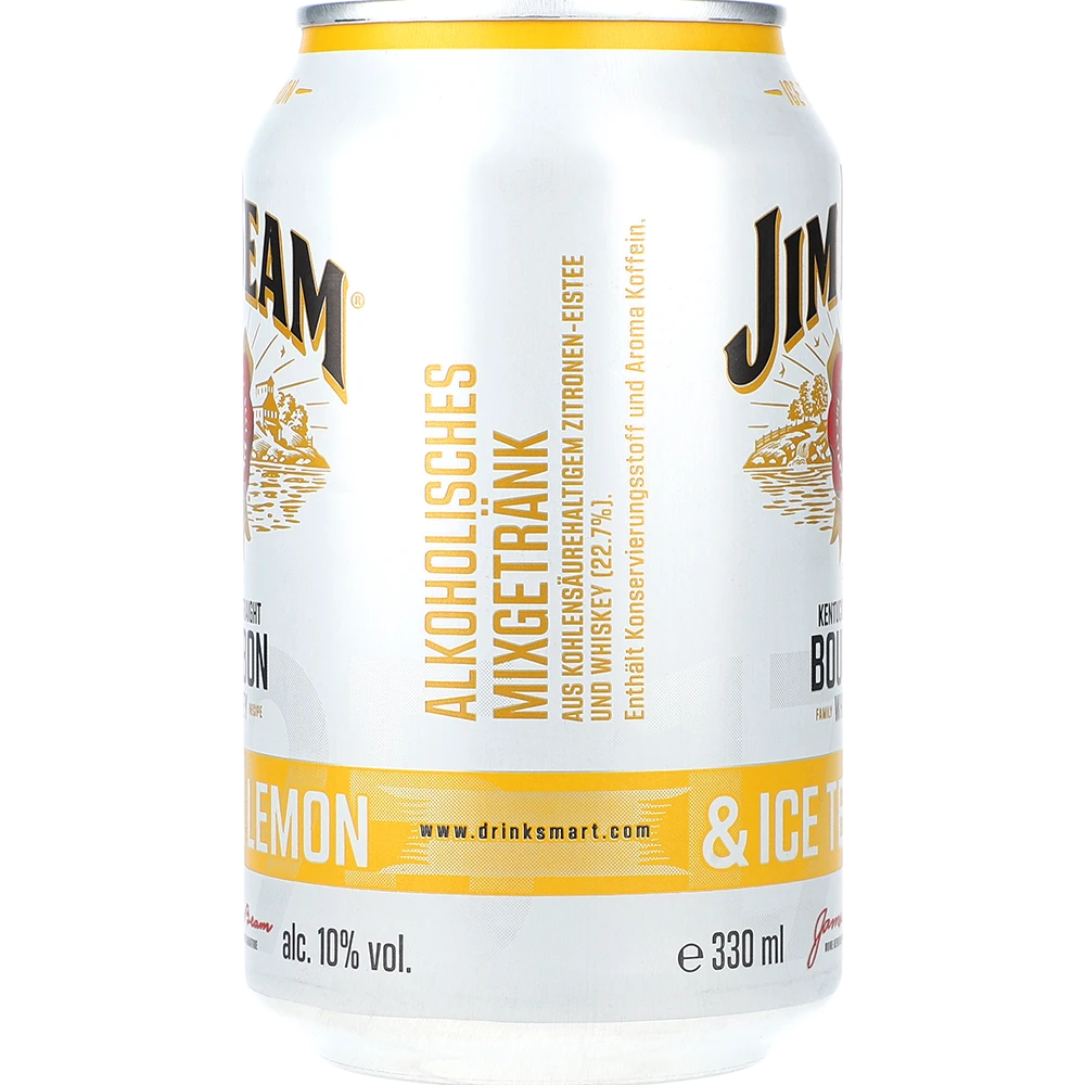 Jim Beam Bourbon & Ice Tea Lemon 10% 0,33L DS zzgl. DPG Pfand