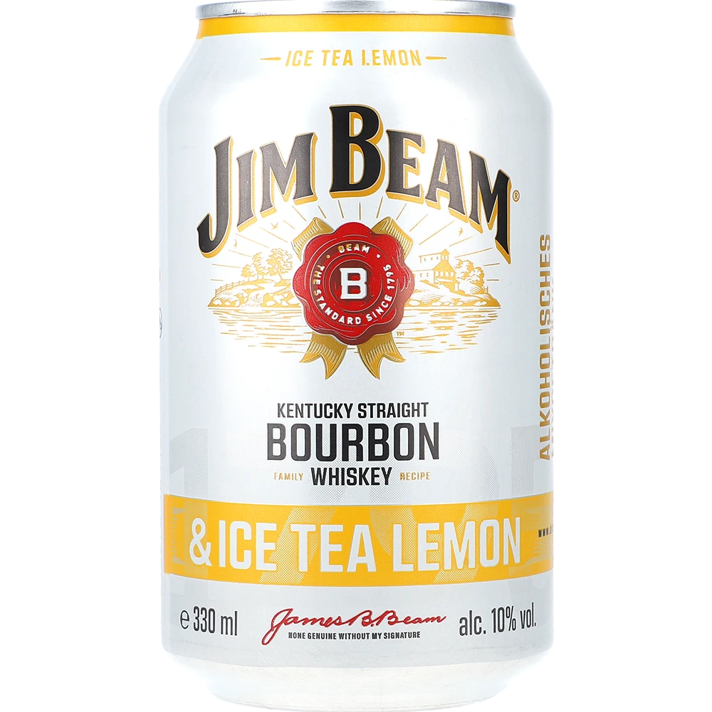 Jim Beam Bourbon & Ice Tea Lemon 10% 0,33L DS zzgl. DPG Pfand