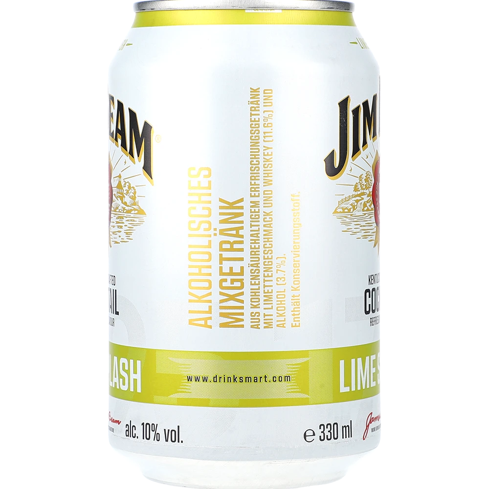 Jim Beam Lime Splash 10 % 0,33L DS