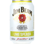 Jim Beam Lime Splash 10 % 0,33L DS