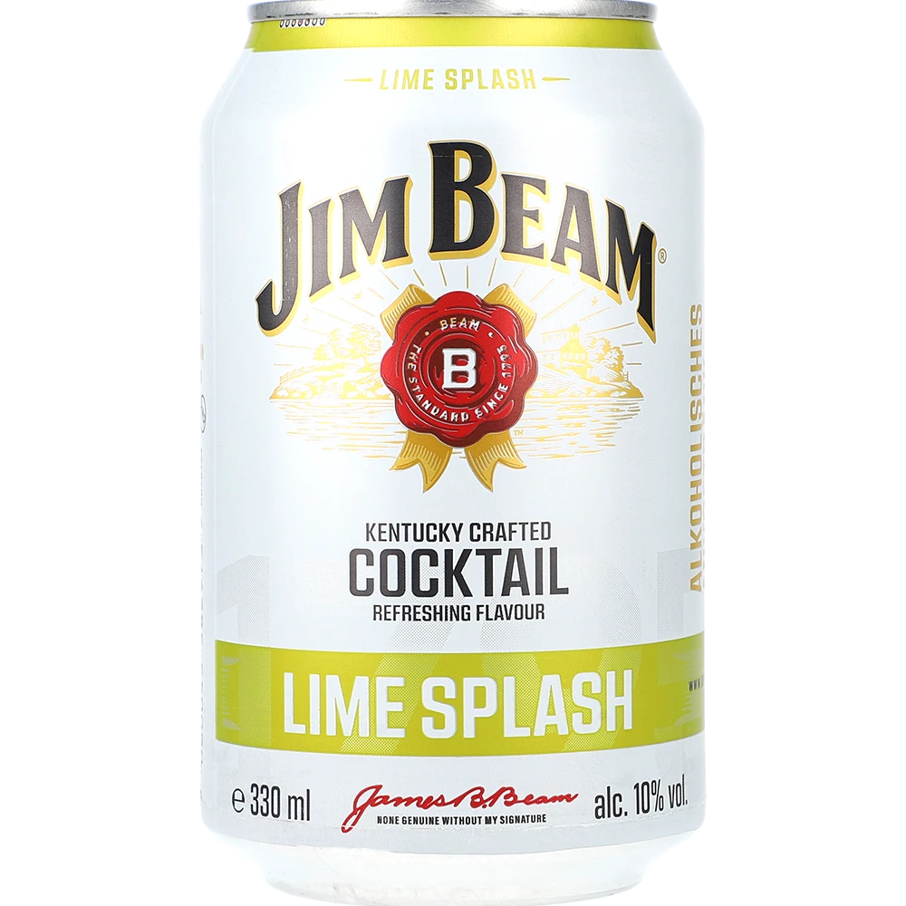 Jim Beam Lime Splash 10 % 0,33L DS