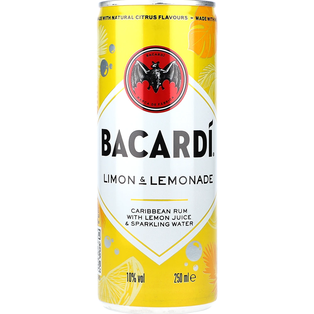 Bacardi Limon & Lemonade 10% 0,25L zzgl. DPG Pfand