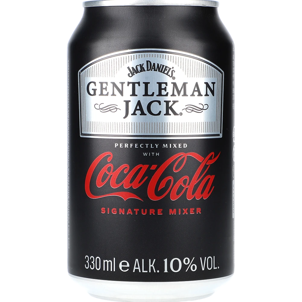Gentleman Jack & Cola 10% 0,33L DS zzgl. DPG Pfand