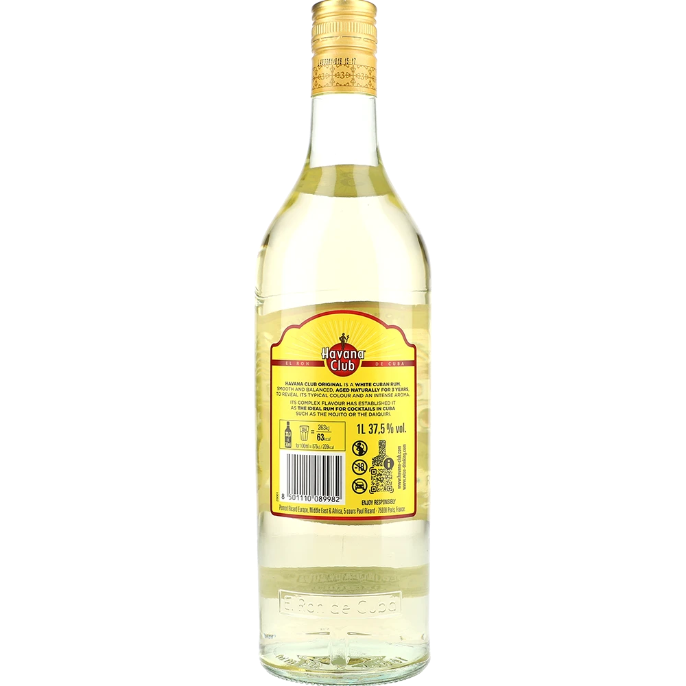 Havana Club 3y 37,5% 1L FL