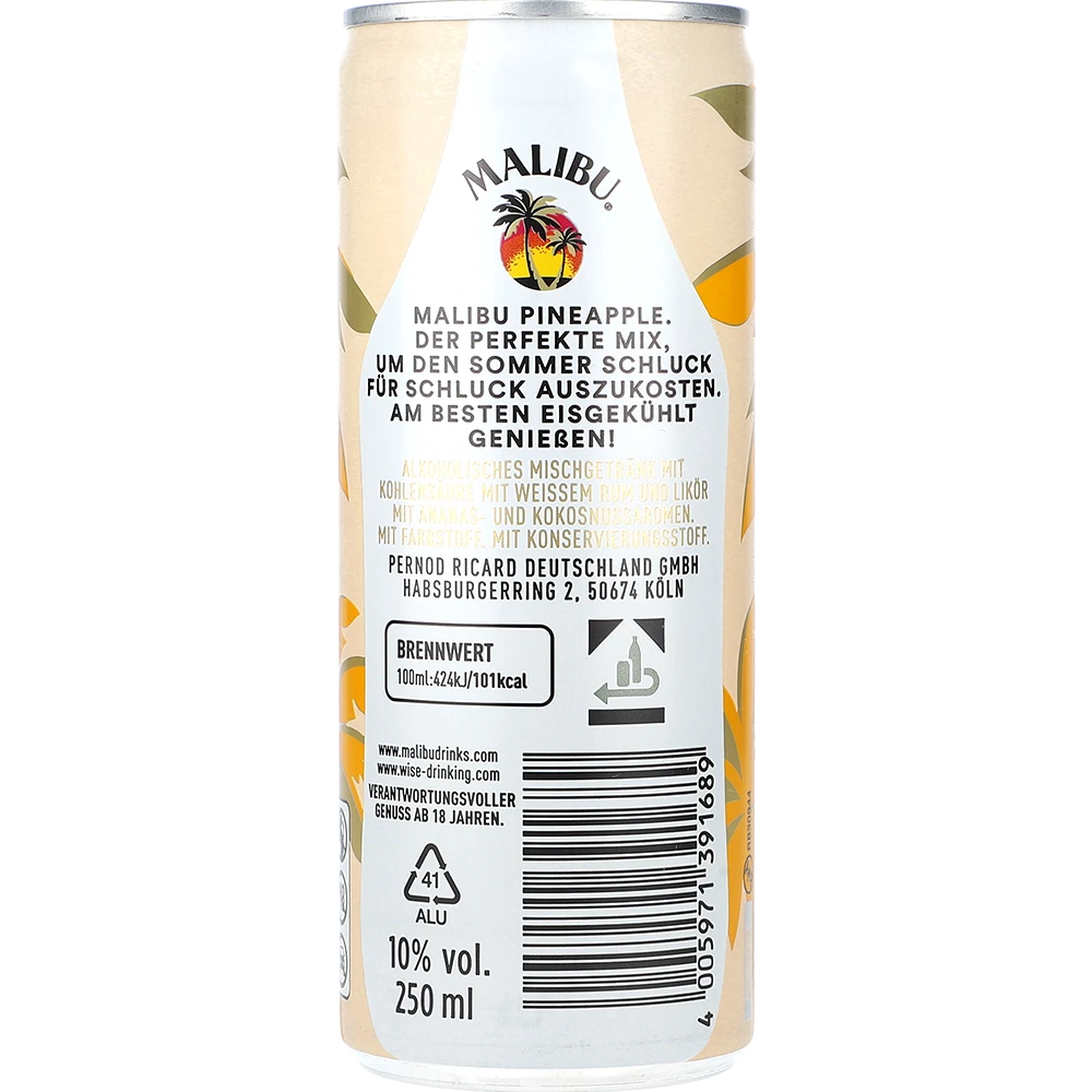 Malibu Pineapple 10% 0,25L DS zzgl. DPG Pfand