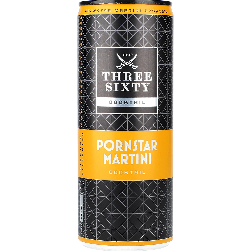 Three Sixty Vodka Pornstar Martini 10% 0,25L DS zzgl. DPG Pfand