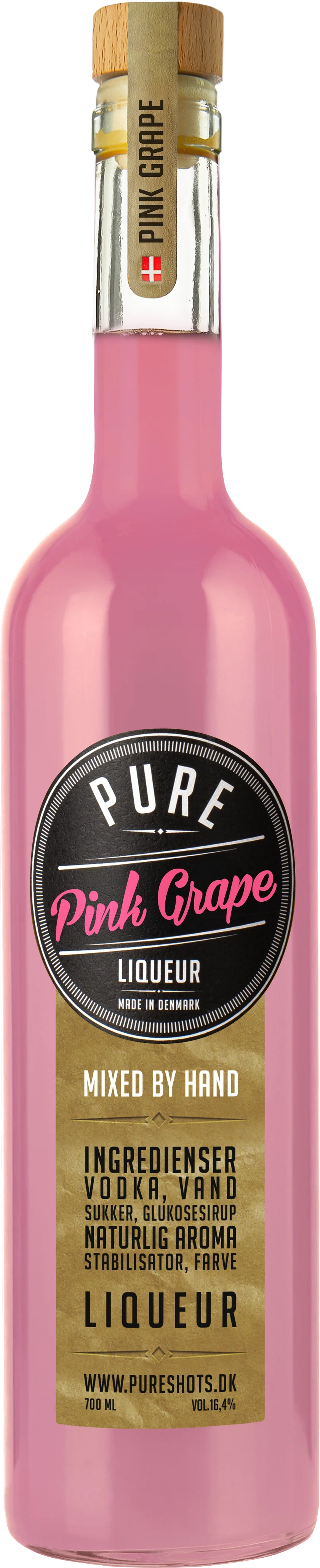 Pure Shots Pink Grape 16,4% 0,7L