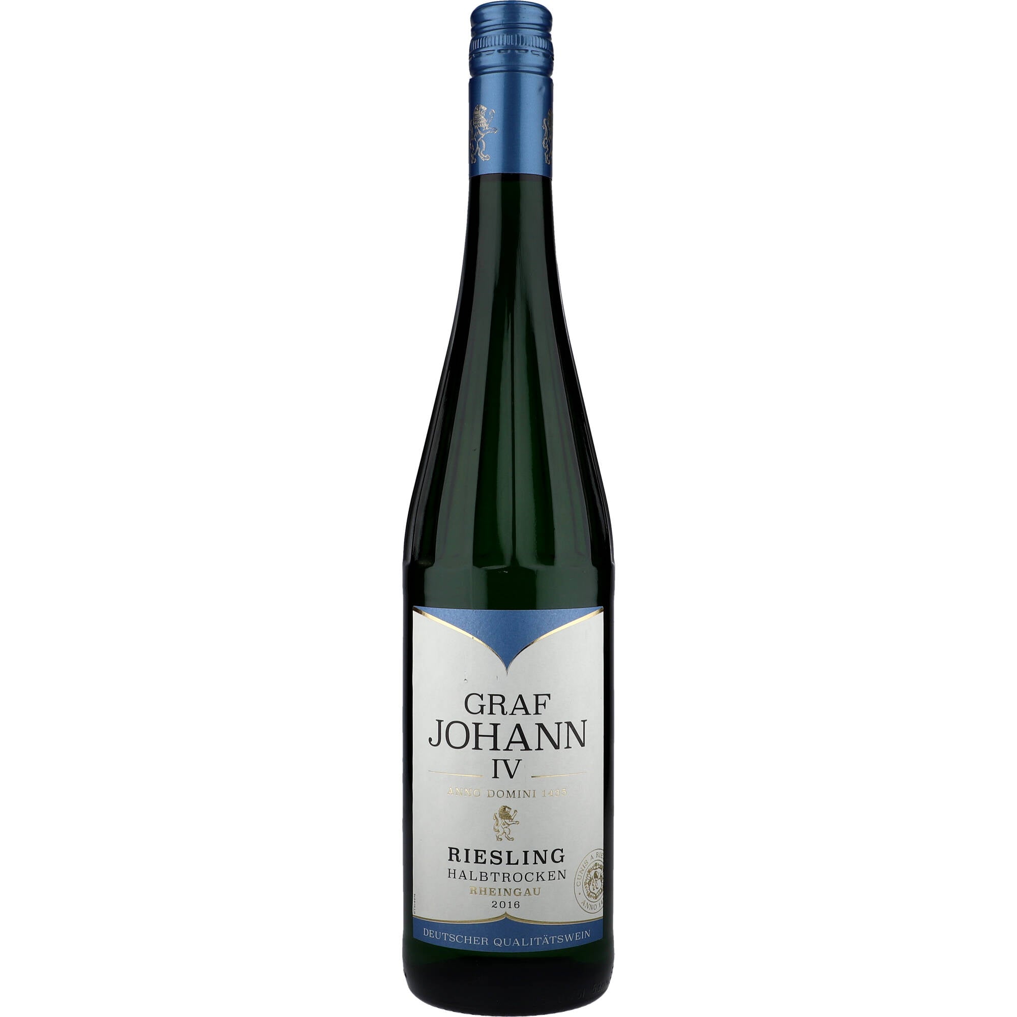 Graf Johann Iv Riesling Halbtrocken 11 % 0 75 Ltr Wein & Sekt