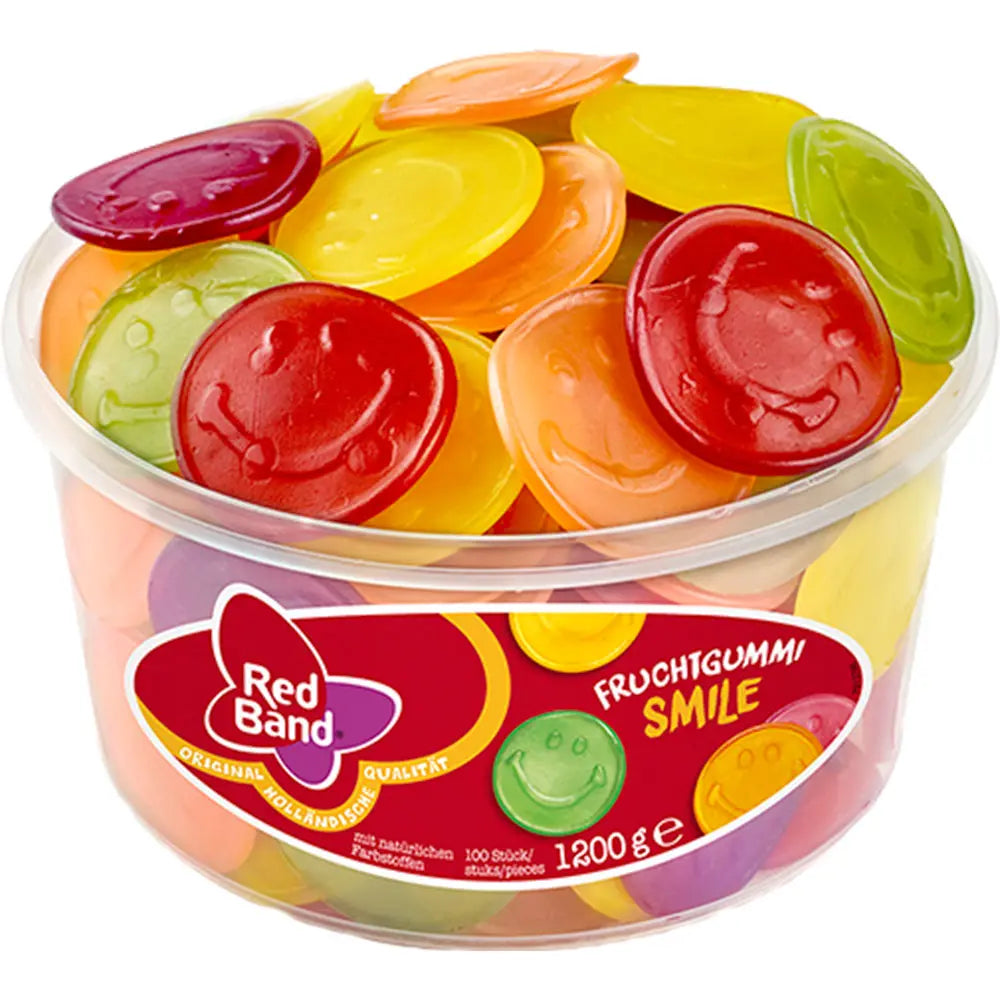 Red Band Fruchtgummi Smile 1,2kg - AllSpirits