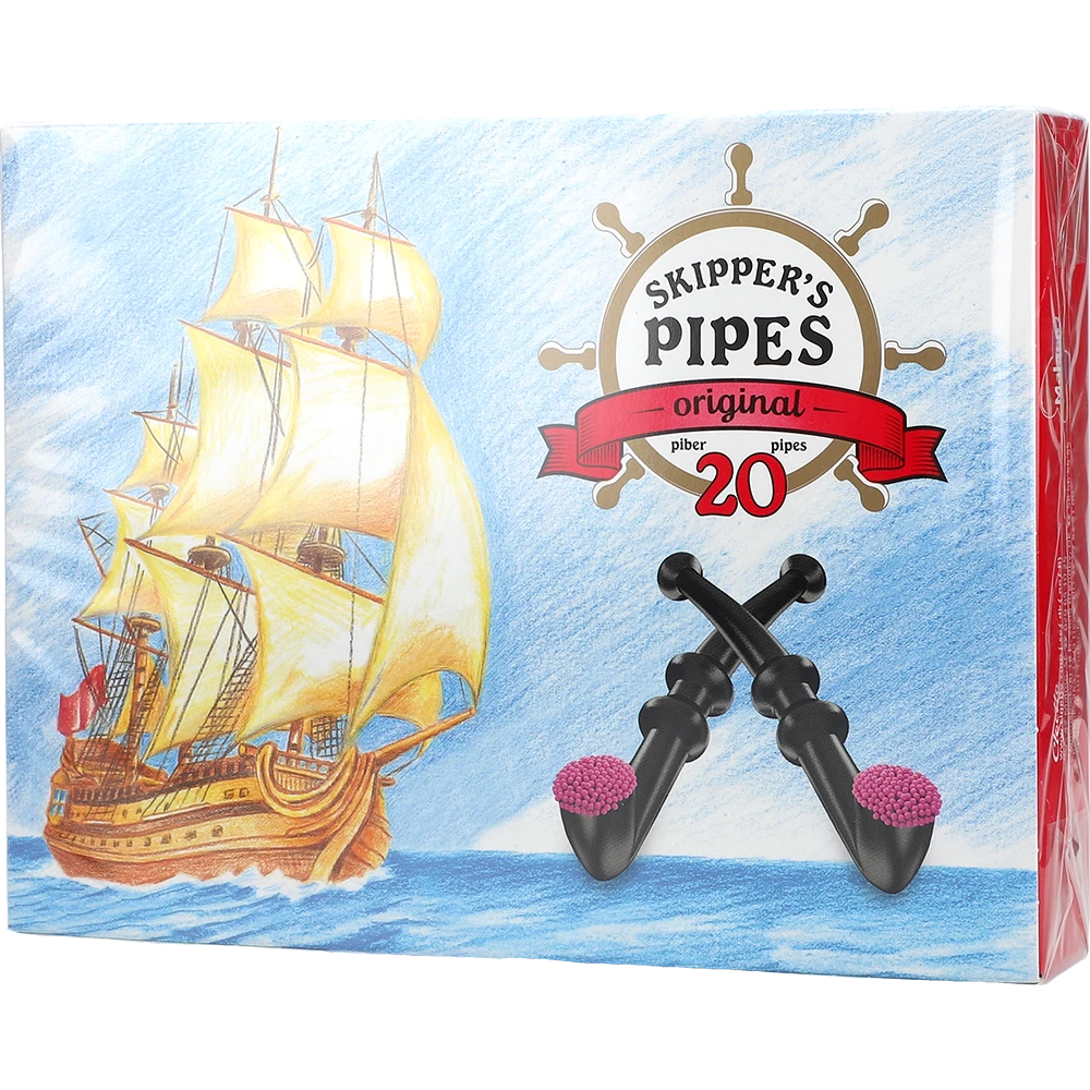 Malaco Skipper's Pipes  340G PCK