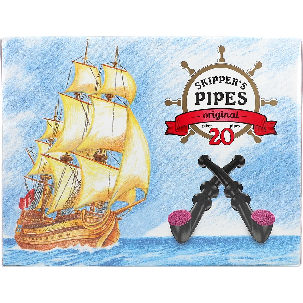 Malaco Skipper's Pipes  340G PCK