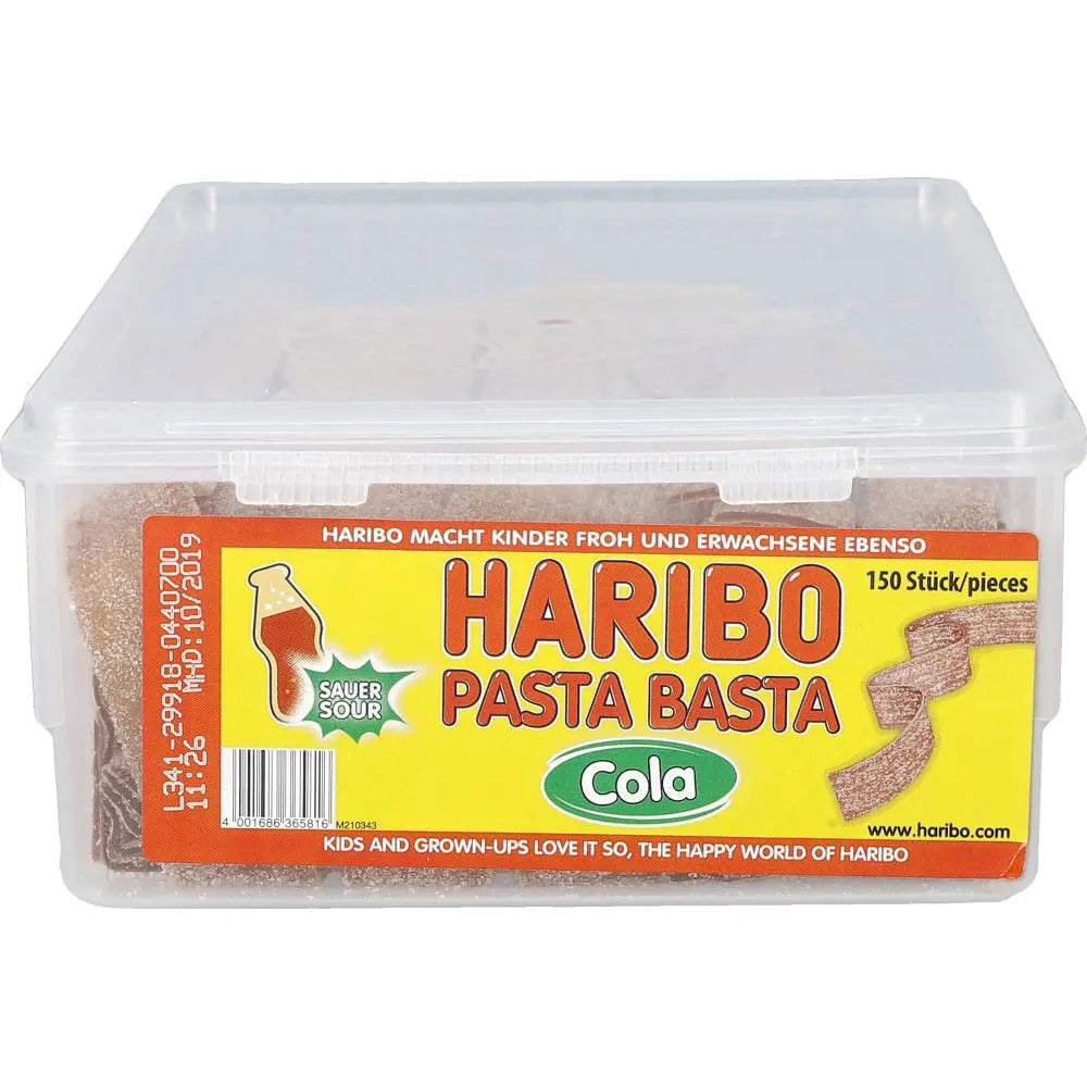 Haribo Pasta Basta Cola Sour 1125g - AllSpirits